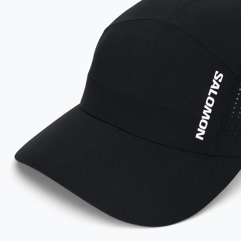 Cappellino con visiera Salomon Shakeout deep black 3
