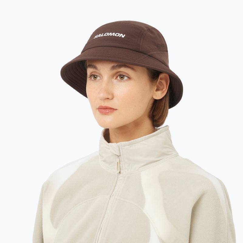 Cappello Salomon SHAKEout Bucket coffee bean 4