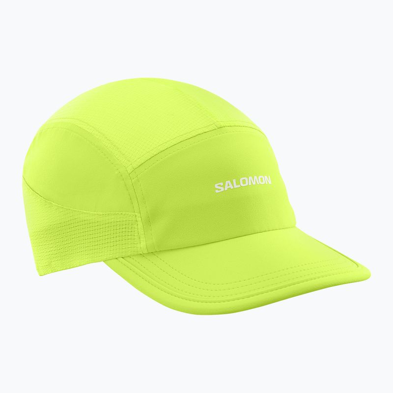 Cappellino con visiera Salomon Sense Aero acid lime