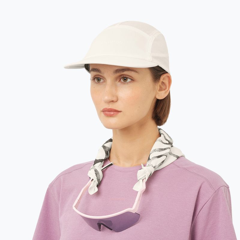 Cappellino con visiera Salomon Sense Aero whisper white 2