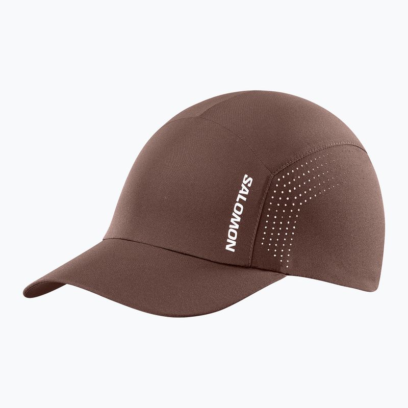 Cappellino con visiera Salomon Shakeout coffe bean