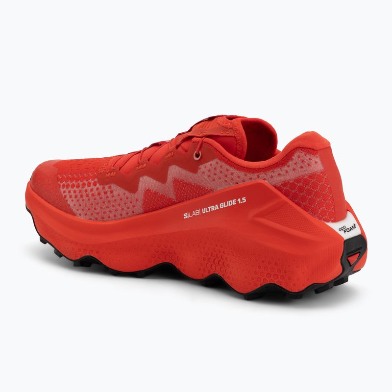 Scarpe da running da uomo Salomon S/LAB Ultra Glide 1.5 white/fiery red/black 3