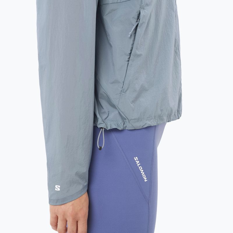 Giacca da running da donna Salomon Shakeout Fly trade winds 4