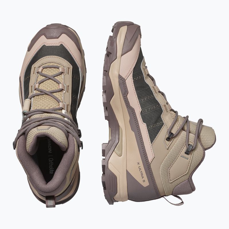Scarpe da trekking da donna Salomon X Ultra 5 MID GTX iron/dsrtan/gre 5