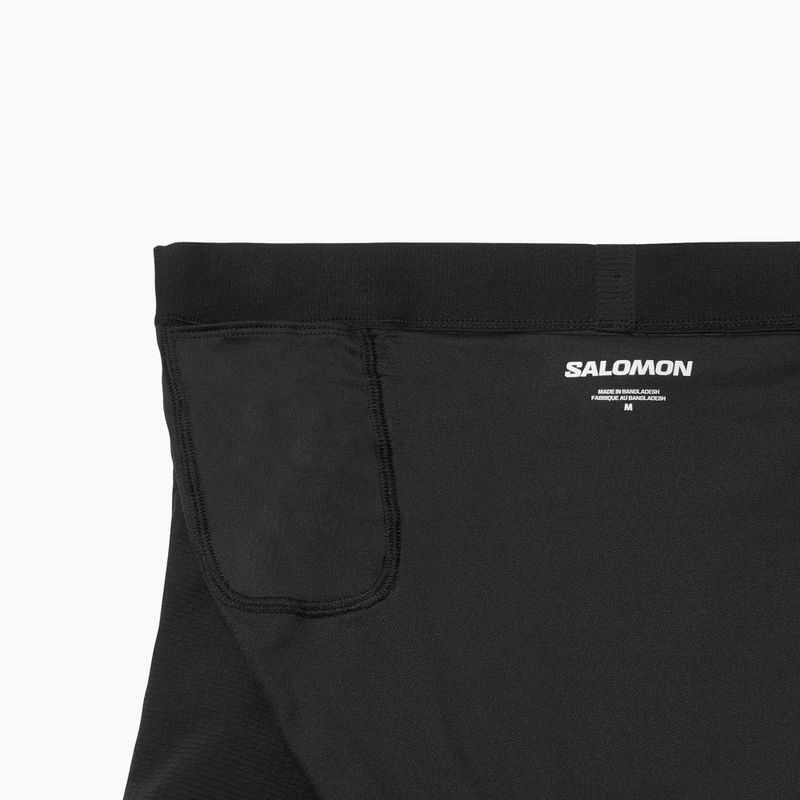 Pantaloncini da corsa da uomo Salomon Aero SPLT 3" deep black 7