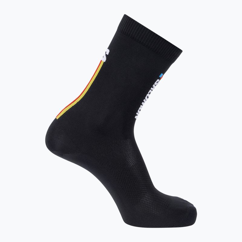 Calzini Salomon Pulse Race Flag Crew black