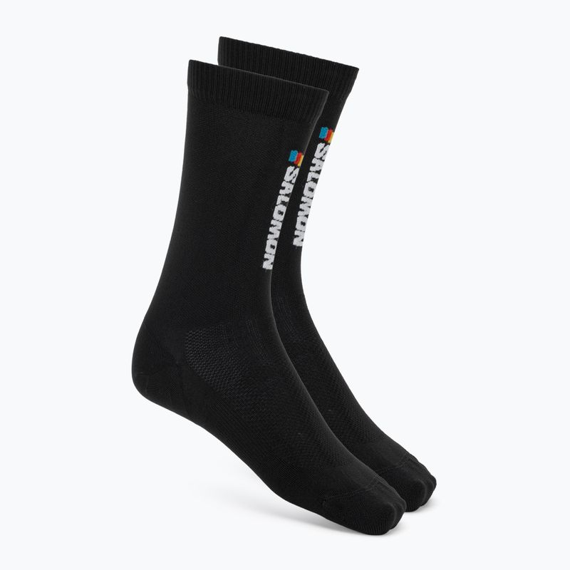 Calzini Salomon Pulse Race Flag Crew black