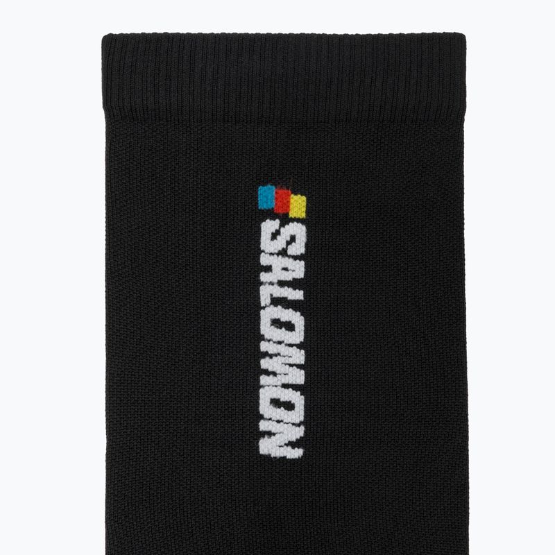 Calzini Salomon Pulse Race Flag Crew black 3