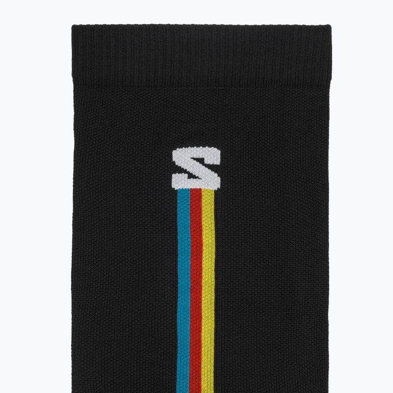 Calzini Salomon Pulse Race Flag Crew black 4