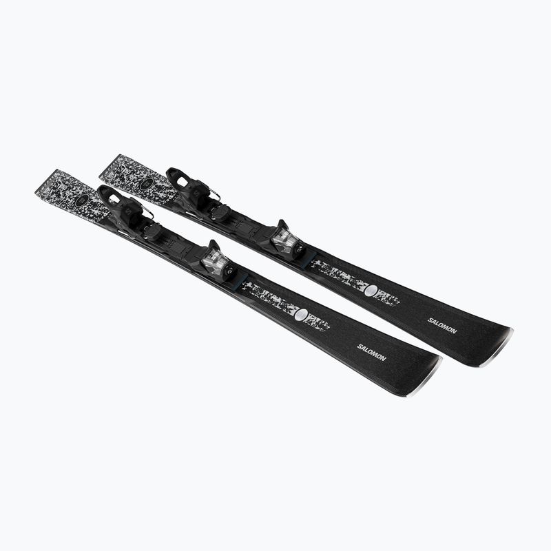 Sci alpini da donna + attacchi Salomon S/Max N°8 Black + M10 GW black/glitter 3