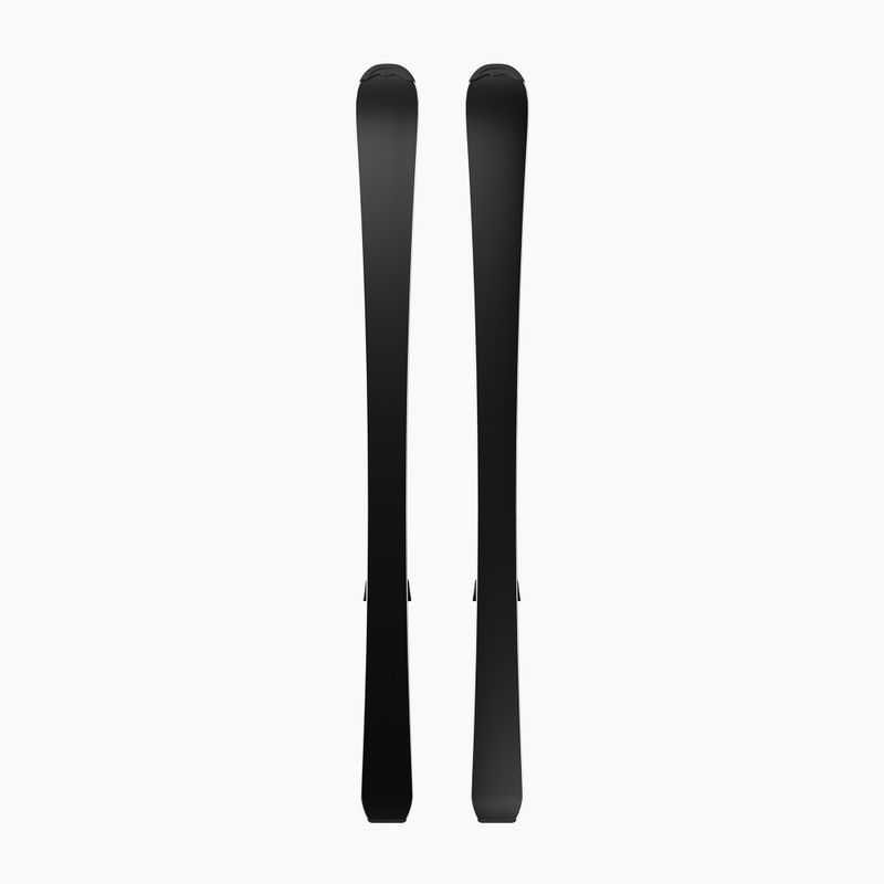 Sci alpini da bambino + attacchi Salomon QST Jr Black M + C5 GW black/neon punch 2