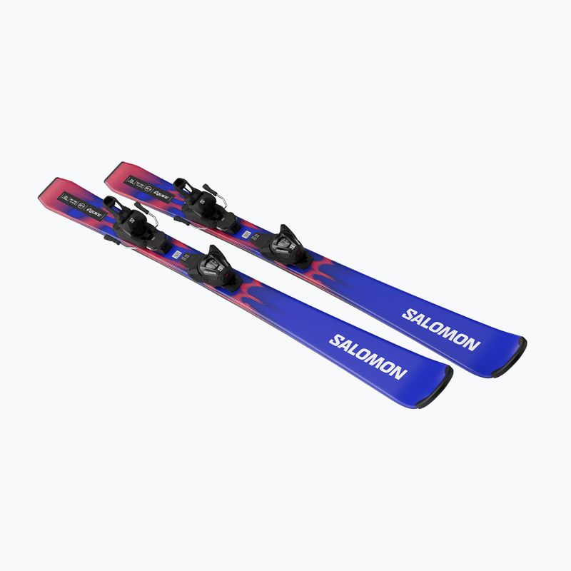 Sci alpini da bambino + attacchi Salomon Equipe MT JR + L6 GW race blue/equipe red 4