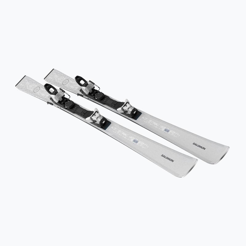 Sci alpini da donna + attacchi Salomon S/Max N°8 Silver + M10 GW silver met./glitter 3