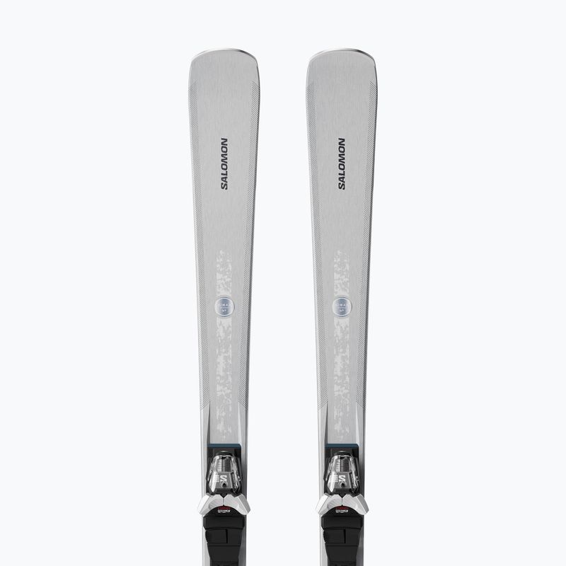 Sci alpini da donna + attacchi Salomon S/Max N°8 Silver + M10 GW silver met./glitter 4