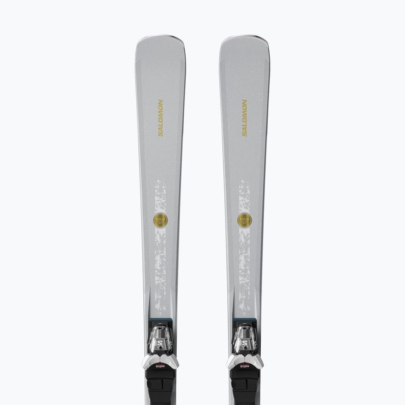 Sci alpini da donna + attacchi Salomon S/Max N°10 + M10 GW silver met/glitter 3