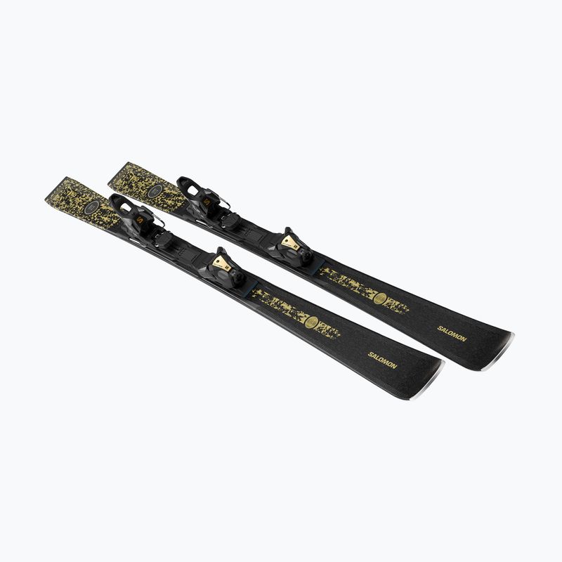 Sci alpini da donna + attacchi Salomon S/Max N°12 + MI11 GW black/glitter 2