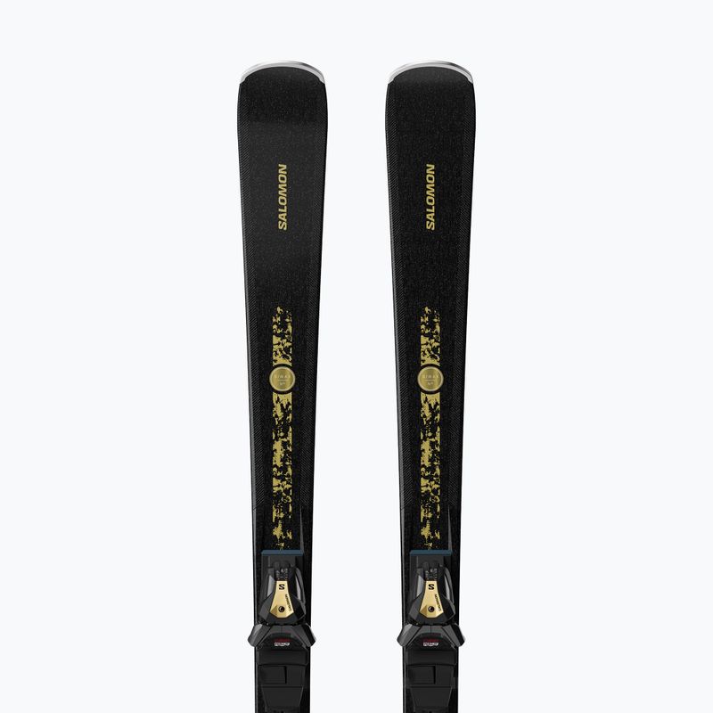 Sci alpini da donna + attacchi Salomon S/Max N°12 + MI11 GW black/glitter 3