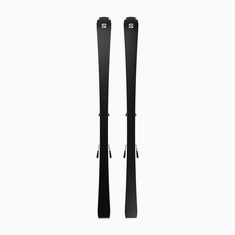 Sci alpini da donna + attacchi Salomon S/Max N°14 + MI12 GW black/glitter 2