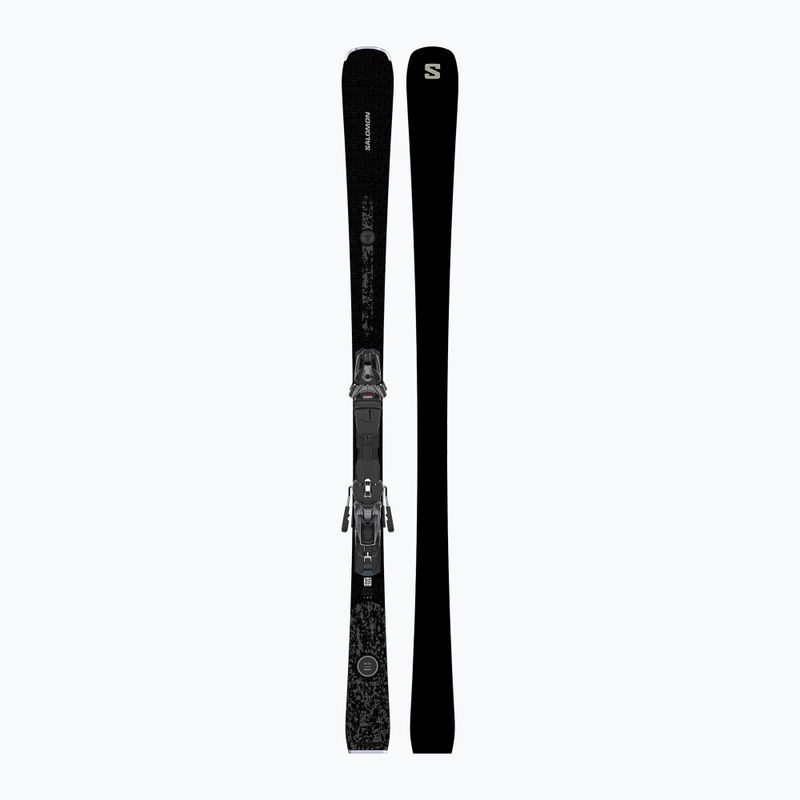Sci alpini da donna + attacchi Salomon S/Max N°14 + MI12 GW black/glitter 3