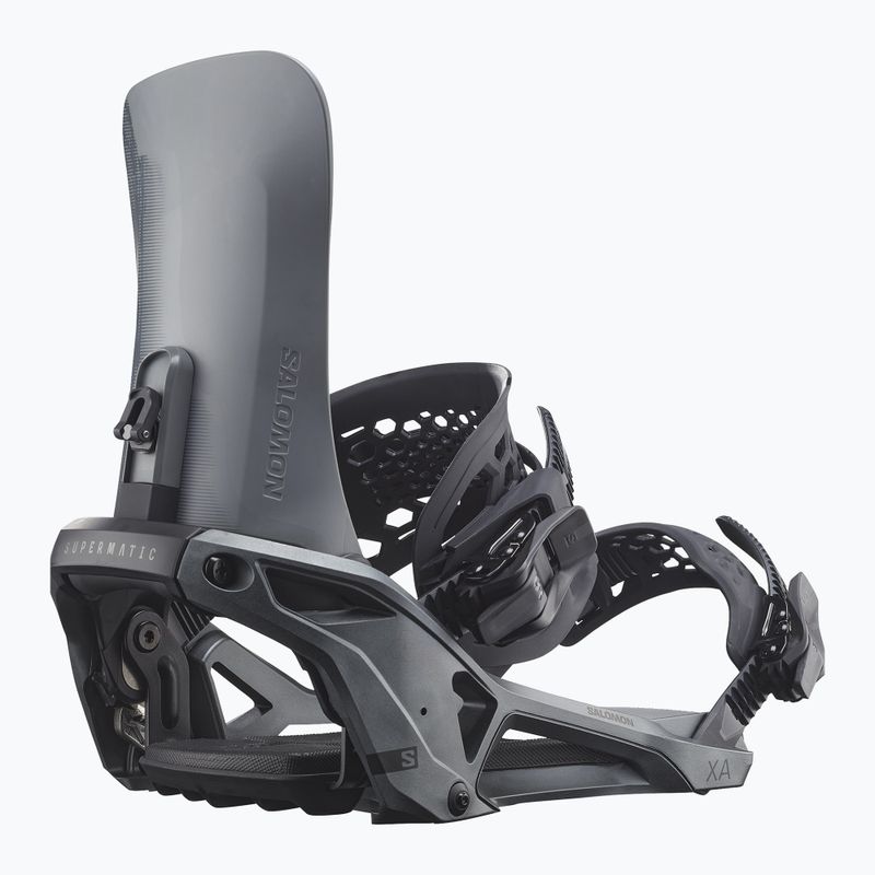 Attacchi da snowboard Salomon XA Supermatic castor gray/black 2