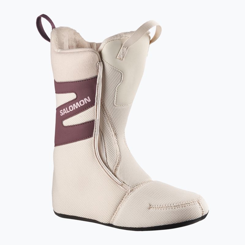Scarponi da snowboard donna Salomon Kiana Dual Boa W huckleberry/dawn pink/almond milk 2