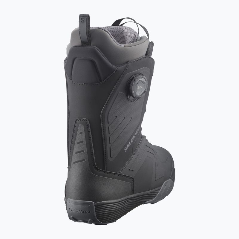 Scarponi da snowboard uomo Salomon Dialogue Dual Boa black/black/asphalt 2