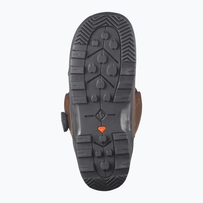 Scarponi da snowboard uomo Salomon Echo Dual Boa black/wren/fiery red 3