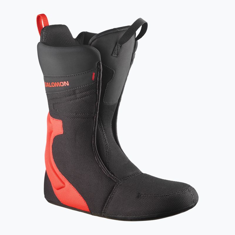 Scarponi da snowboard uomo Salomon Echo Dual Boa black/wren/fiery red 4
