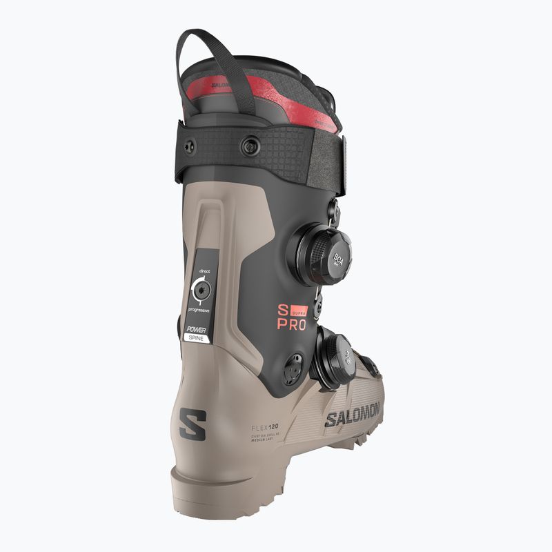 Scarponi da sci uomo Salomon S/PRO Supra Dual Boa 120 rosted cashew/black/samba met 3