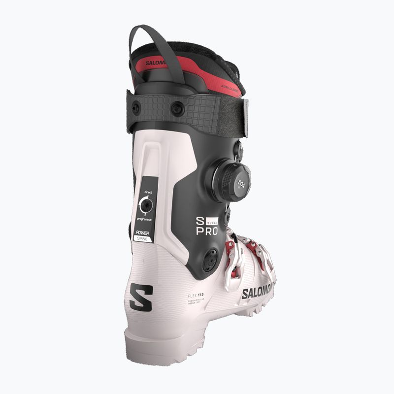 Scarponi da sci donna Salomon S/PRO Supra C Boa 115 W lilac ash/black/samba met 3