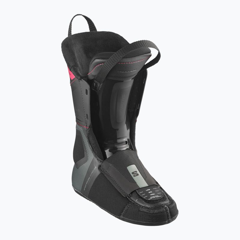 Scarponi da sci donna Salomon S/PRO Supra Dual Boa 115 W black/beluga met/raspberry 5