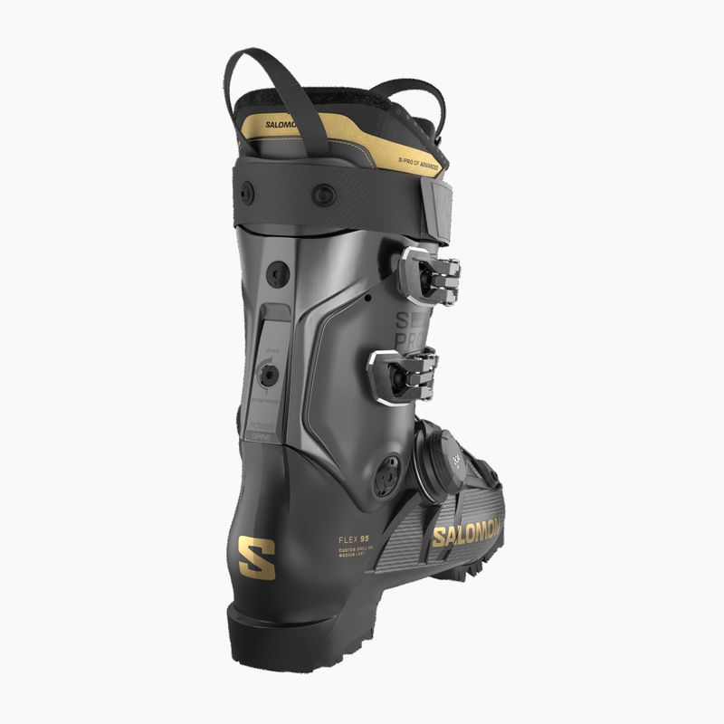 Scarponi da sci donna Salomon S/PRO Supra S Boa 95 W black/beluga met/gold met 3