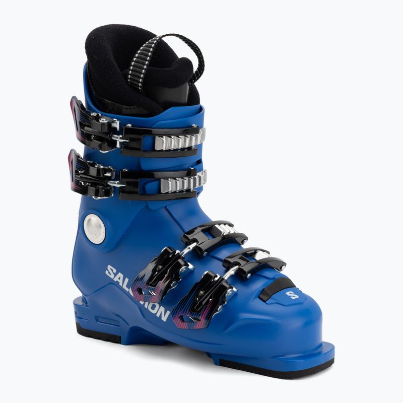 Scarponi da sci bambini Salomon Equipe 60T M Jr race blue/white/equipe red