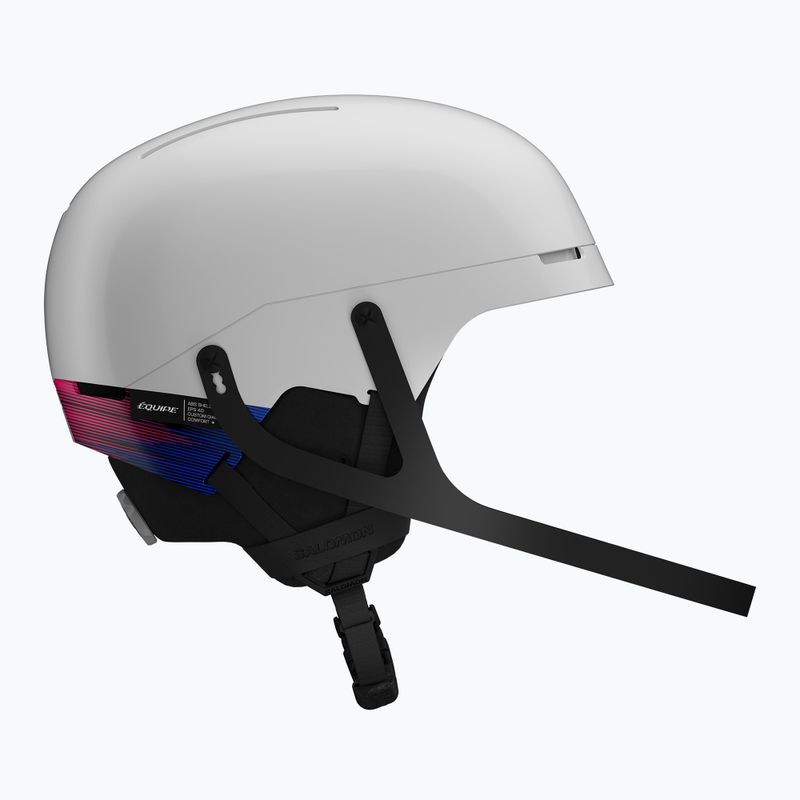 Casco da sci Salomon Equipe Pro SL White/Race Blue 2
