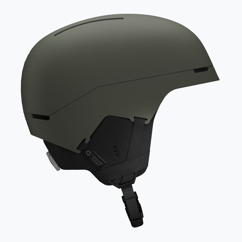 Casco da sci Salomon Brigade Index castor gray 2