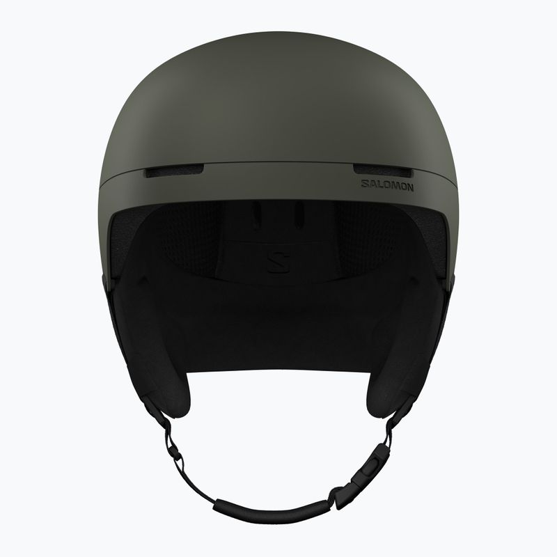 Casco da sci Salomon Brigade Index castor gray 4