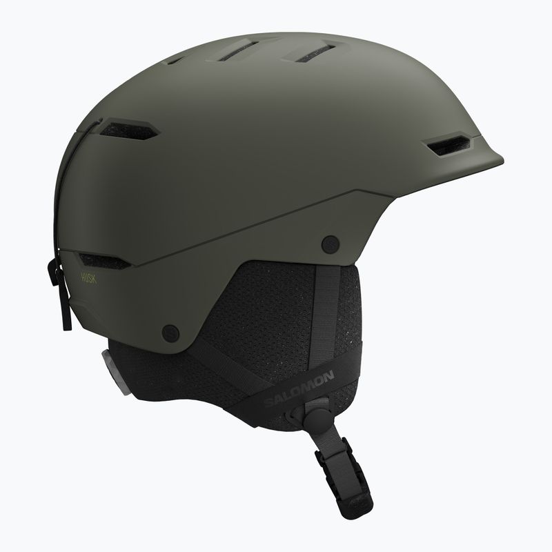 Casco da sci per bambini Salomon Husk Jr castor gray 2