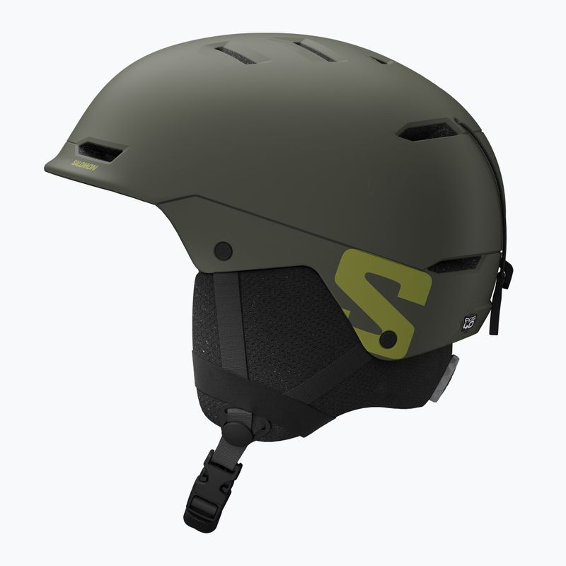 Casco da sci per bambini Salomon Husk Jr castor gray 3