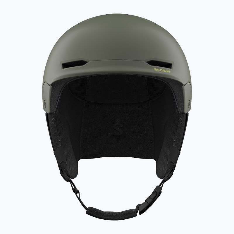 Casco da sci per bambini Salomon Husk Jr castor gray 4