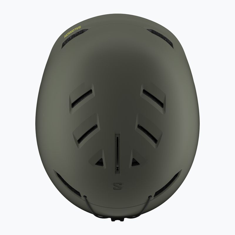 Casco da sci per bambini Salomon Husk Jr castor gray 5
