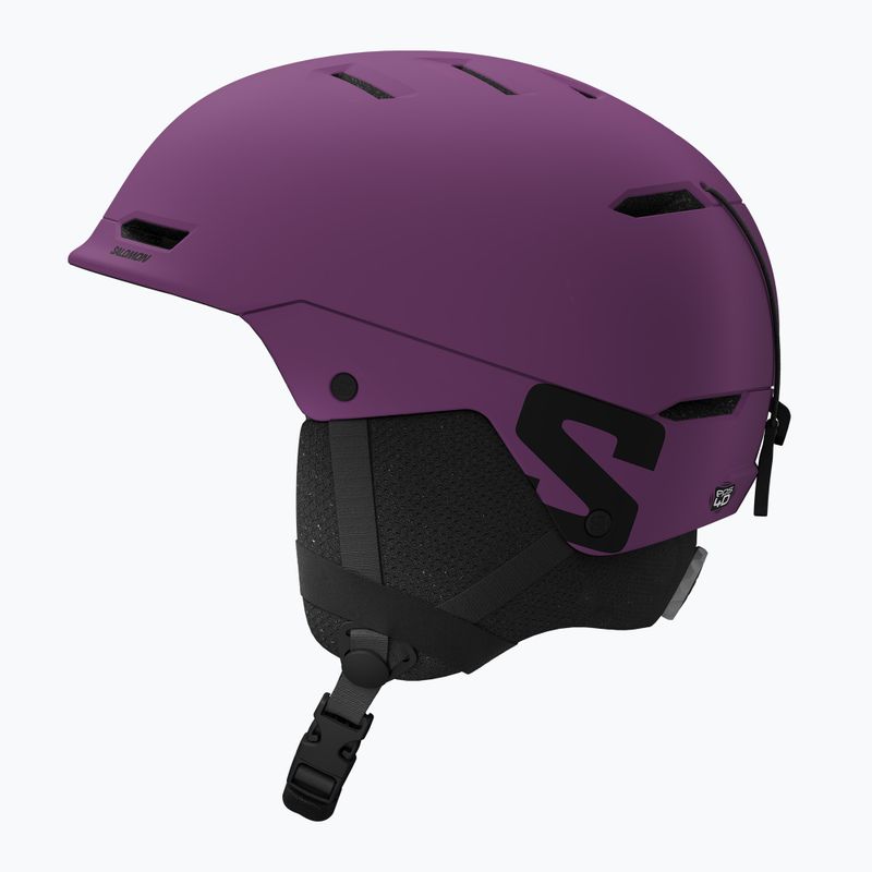 Casco da sci per bambini Salomon Husk Jr pansy 3