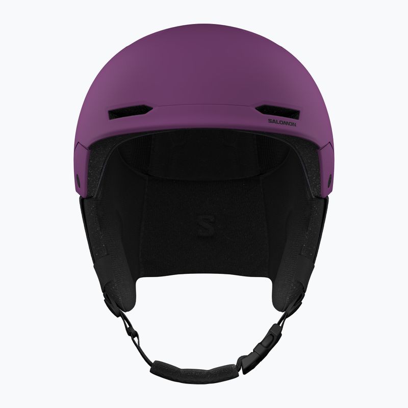 Casco da sci per bambini Salomon Husk Jr pansy 4