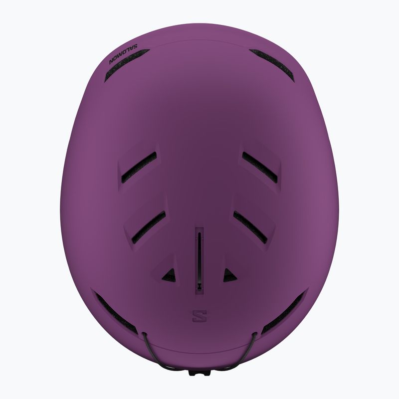Casco da sci per bambini Salomon Husk Jr pansy 5