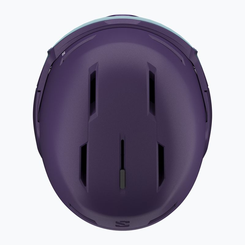 Casco da sci Salomon Osmo Pro Sigma Photo S1-S3 astral aura/sigma photo sky blue 6