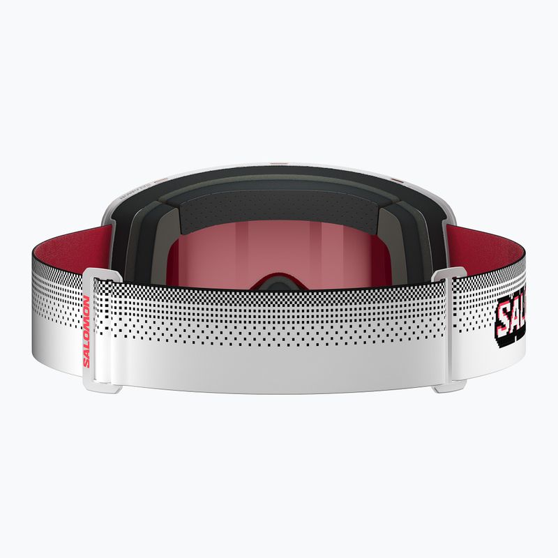 Maschera da sci Salomon Sentry Pro Sigma S3 translucent frozen/sigma fire red 3