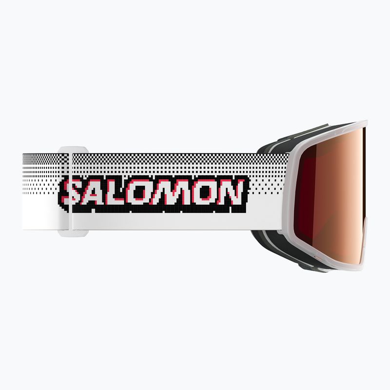 Maschera da sci Salomon Sentry Pro Sigma S3 translucent frozen/sigma fire red 5