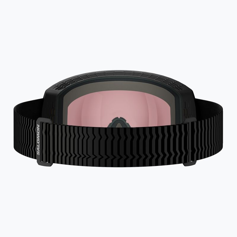 Maschera da sci Salomon Radium Pro Outline Sigma Photo S1-S3 black/sigma photo poppy red 3