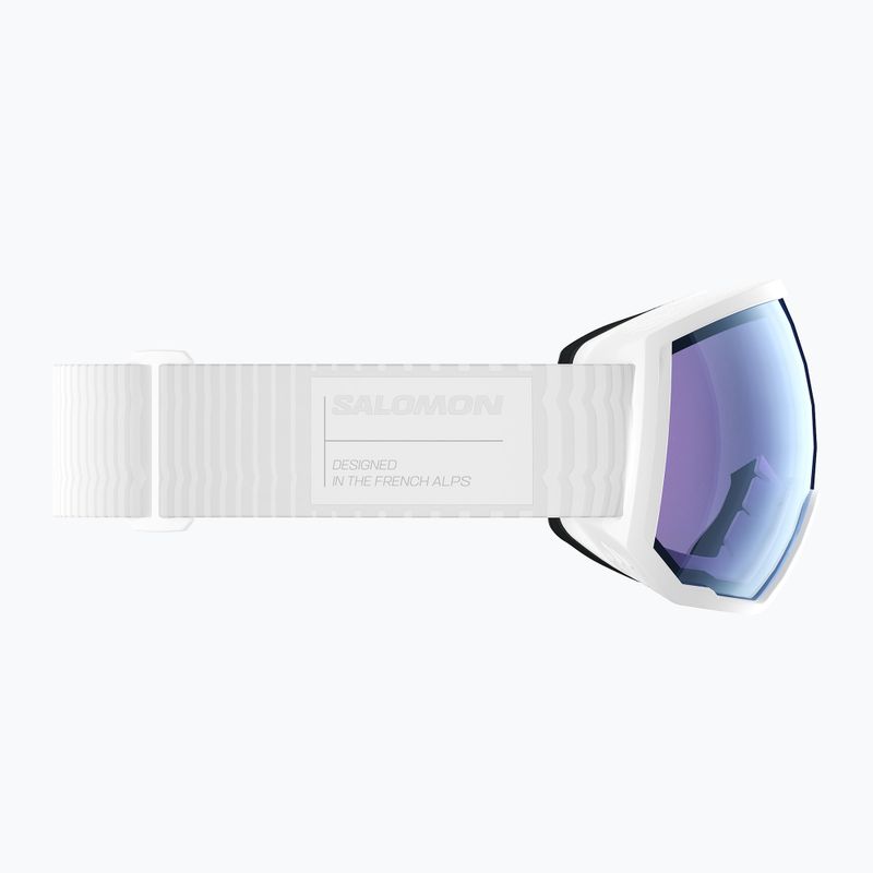 Maschera da sci Salomon Radium Pro Outline Sigma Photo S1-S3 white/sigma photo sky blue 5
