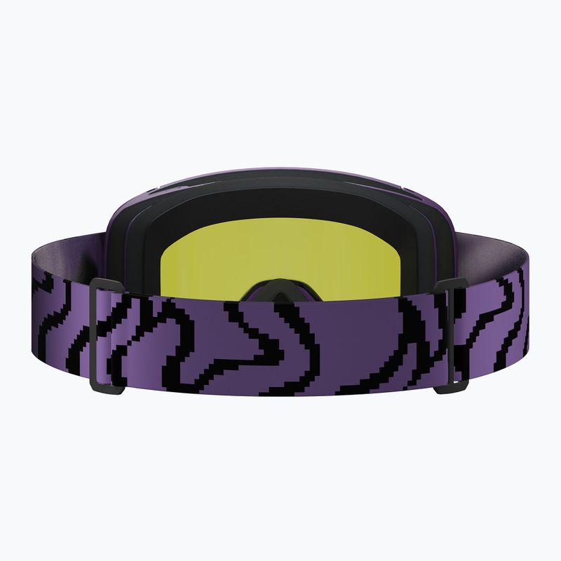 Maschera da sci per bambini Salomon Lumi Acces Jr S1 pansy/flash yellow 3