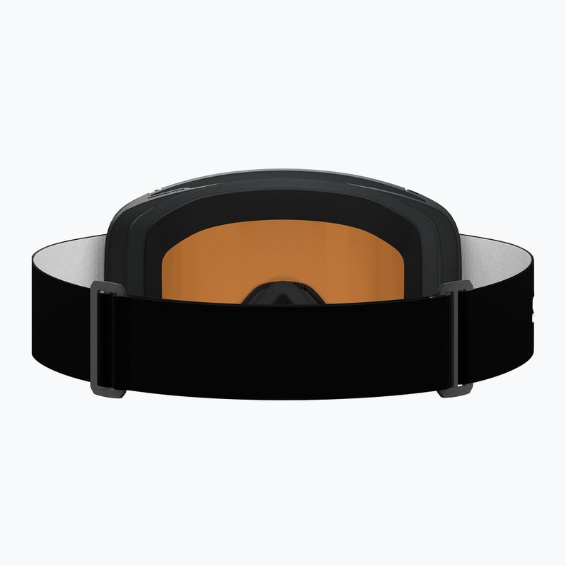 Maschera da sci per bambini Salomon Rio S2 black/flash tonic orange 3